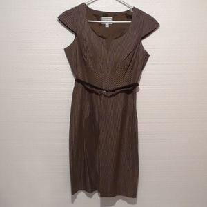 Karen Stephens striped Brown dress size 8